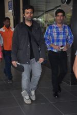 Karan Johar and  Manish Malhotra snapped at Airport in Mumbai on 11th March 2012-1 (10).JPG